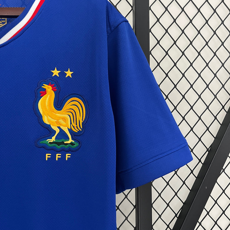 Camisa Seleção França Home 2024 (Mbappé)