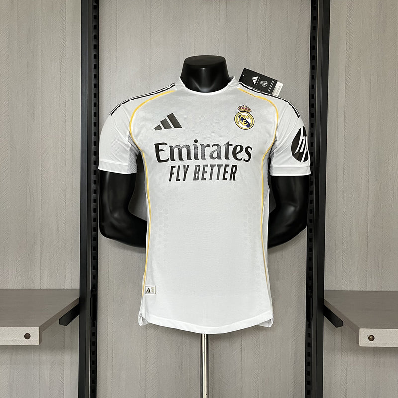 Camisa Versão Jogador Real Madrid Home 25/26