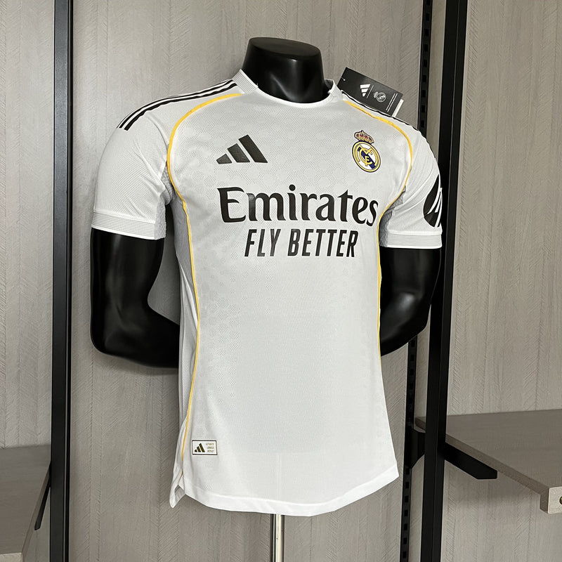 Camisa Versão Jogador Real Madrid Home 25/26